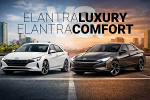 مقایسه هیوندای النترا Luxury و هیوندای النترا Comfort